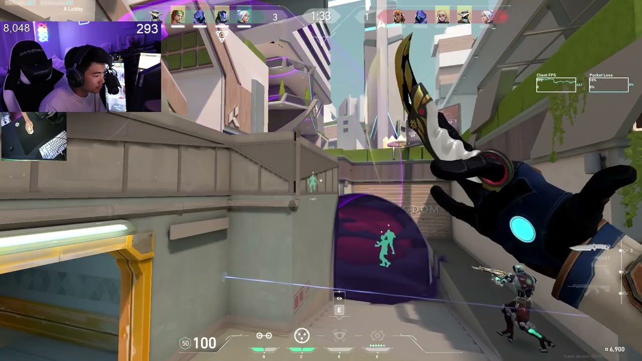 S0m CYPHER SPLIT VALORANT RANKED GAMEPLAY [ FULL MATCH VOD ]