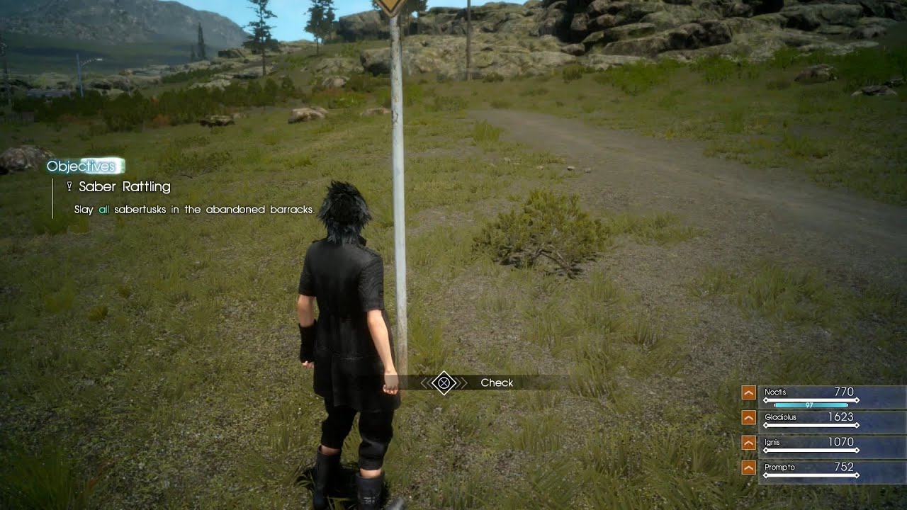 Saber Rattling (Quest) - Final Fantasy XV Episode Duscae