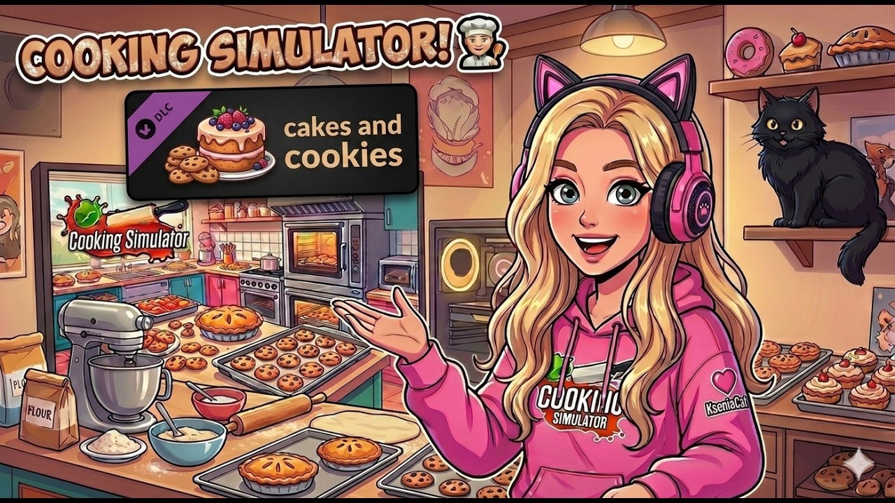 COOKING SIMULATOR CAKES AND COOKIES ➤ ОТКРЫВАЕМ СВОЮ КОНДИТЕРСКУЮ! #1