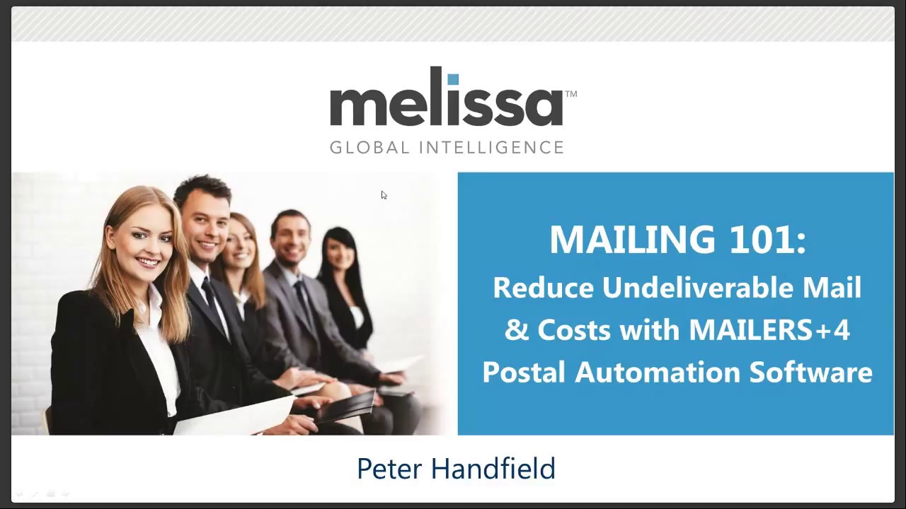MAILING 101: Reduce UAA Mail & Costs with Postal Automation Software