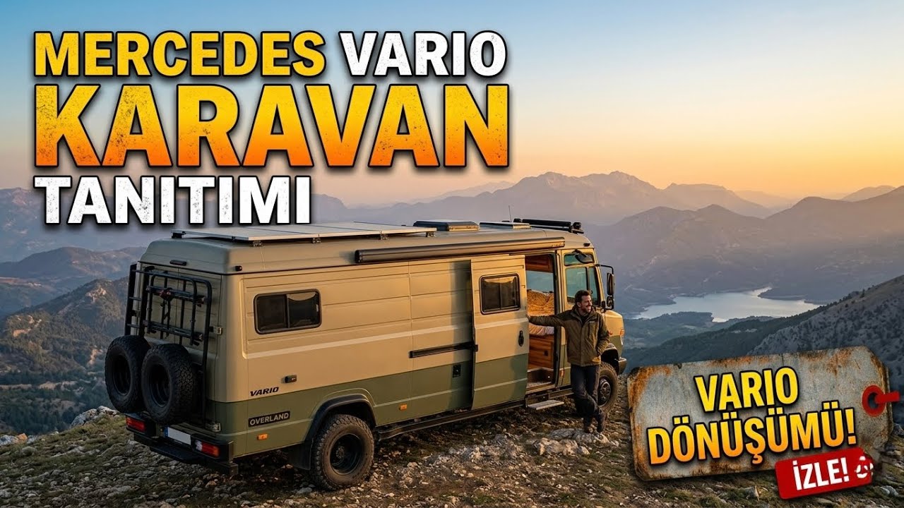 Mercedes Vario Karavan Tanıtımı ' Bursa Karavan ' #van#vanlife#karavan