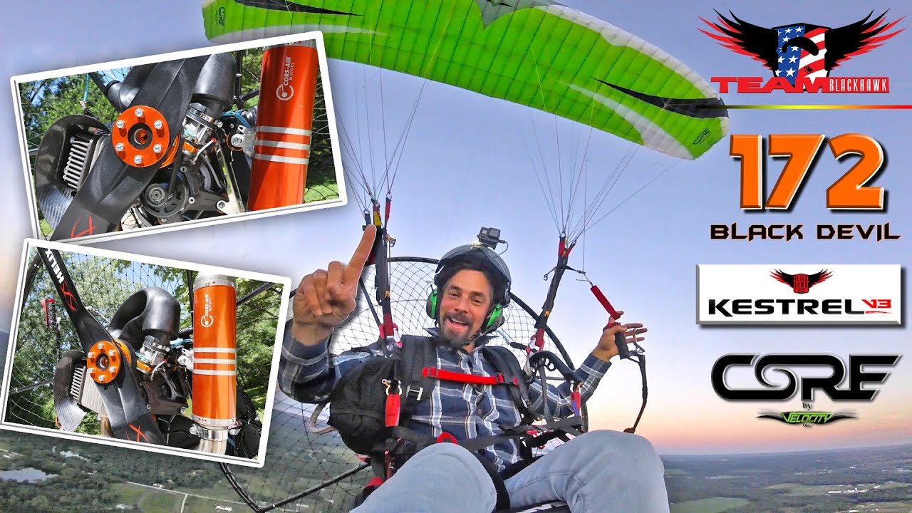 What's with The Black Devil 172cc Paramotor?