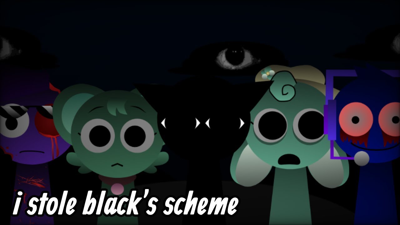 i stole black's scheme Mix || Sprunki: Penta-Swapped ||