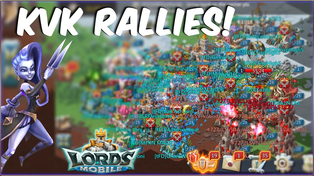 KVK Rallies |  16 JAN 2021  - Lords Mobile