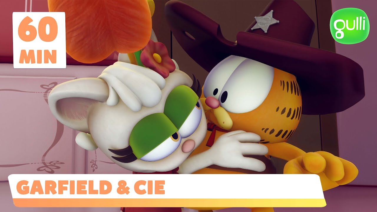 Une HISTOIRE D'AMOUR au FAR WEST pour GARFIELD ? 🤠😱 (Compilation d'épisodes en entier - HD)