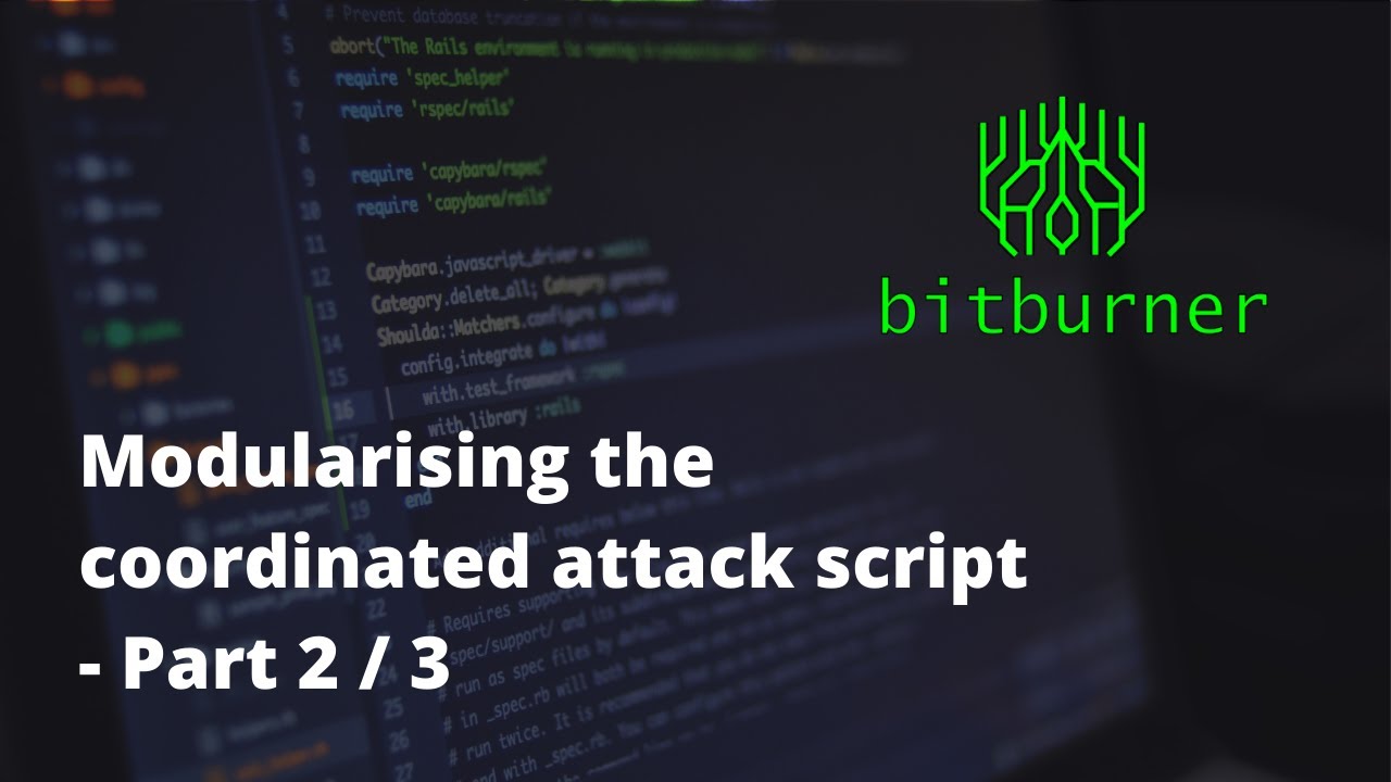 Modularising the coordinated attack script - P 2/3 - Bitburner #16