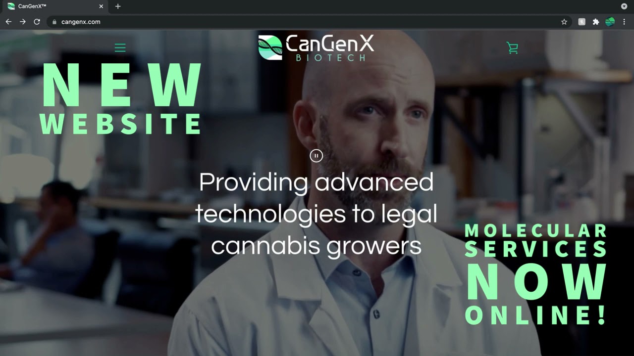 Molecular Services Now Available Online - CanGenX&trade; Biotech