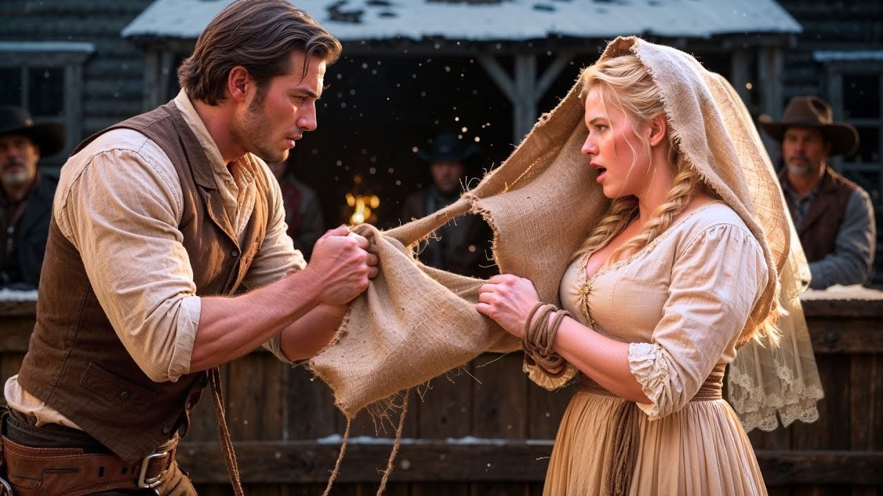 She Was Too “Ugly” to Wed and Too Fat to Dance — Until a Cowboy Removed the Sack and Proposed.......