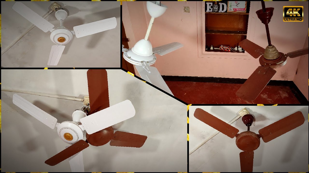 900mm | 35 Inch Ceiling Fan Collision | Final Collision Experiment