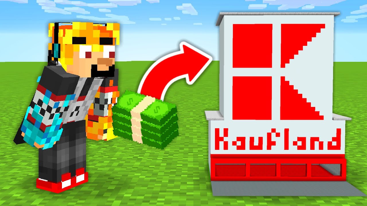 Minecraft, ale můžu NAKUPOVAT v Kauflandu...