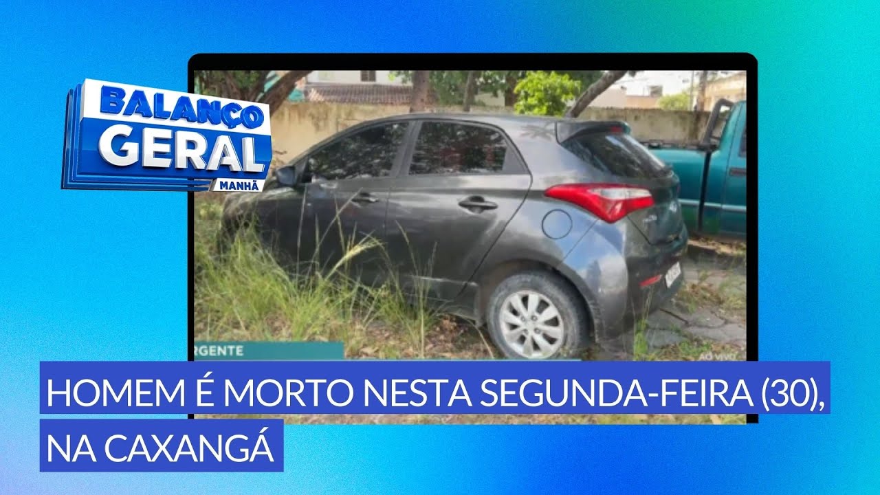 Na noite desta terça-feira (30), homem assassinado na Caxangá