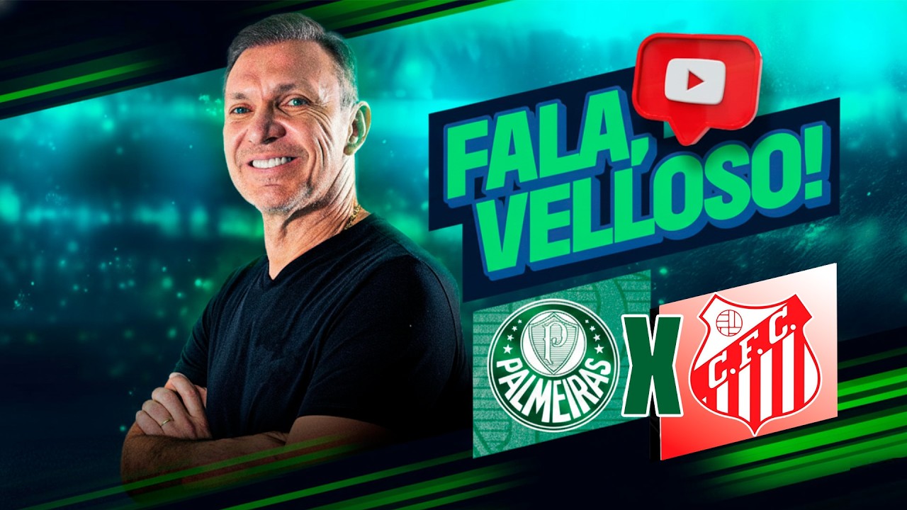 🔴 VELLOSO AO VIVO 🔴 PÓS - PALMEIRAS X CAPIVARIANO | PAULISTÃO | COLETIVA ABEL