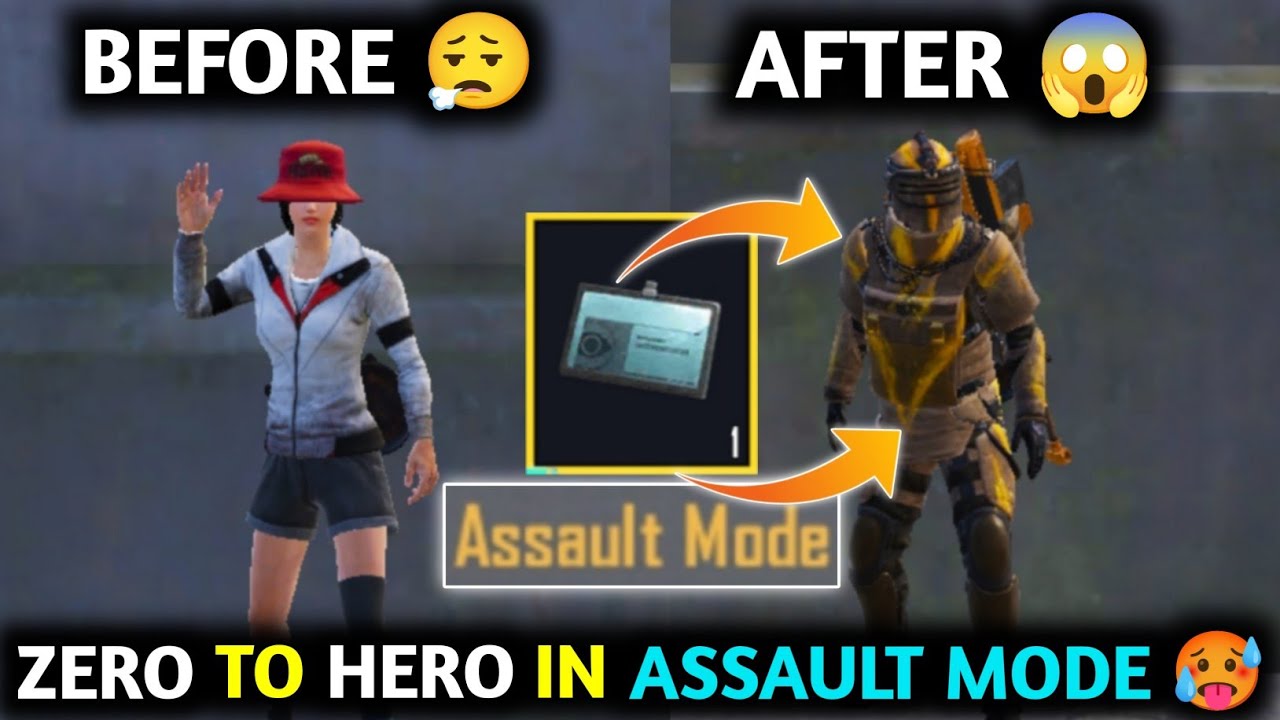 ZERO TO HERO IN ASSAULT MODE 🤯 PUBG METRO ROYALE CHAPTER 23