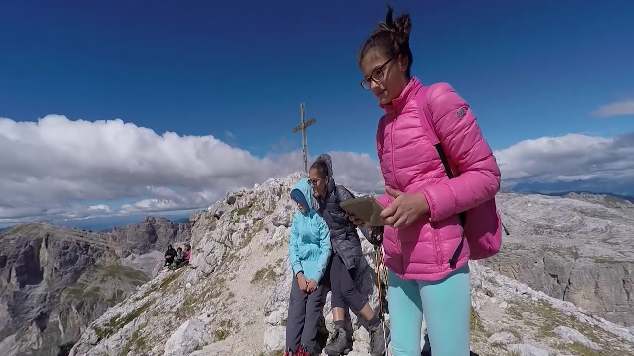 Escursione con camminata sul Sassongher, Dolomiti
