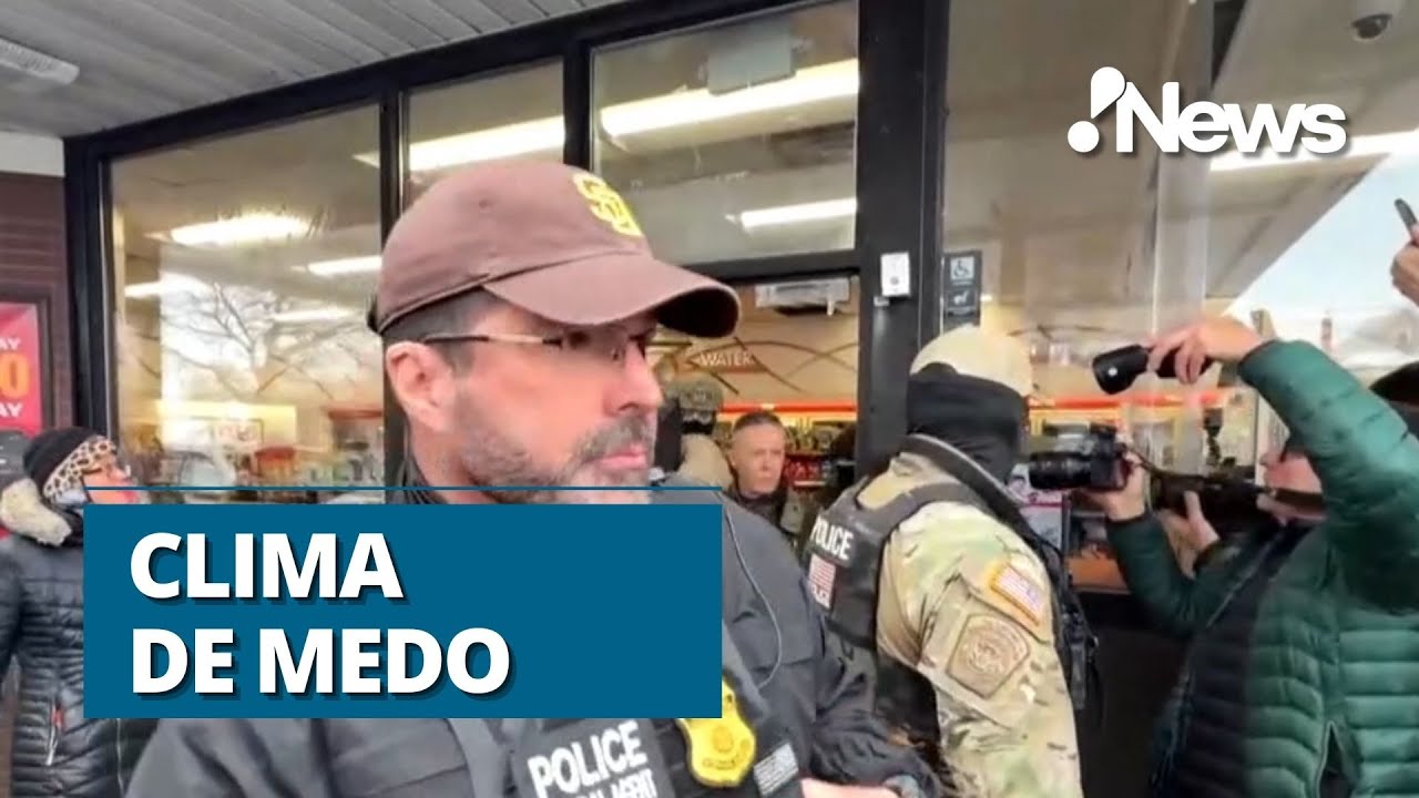 Comerciantes fecham as portas em protesto contra o ICE, em Minneapolis