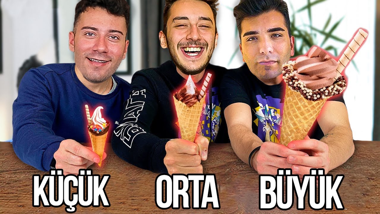 BÜYÜK , ORTA veya KÜÇÜK KÜLAH YEMEK YARIŞMASI @Enes Batur  , @Turgut Ekim