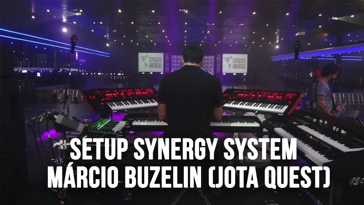 Setup Synergy System - Marcio Buzelin (Jota Quest)