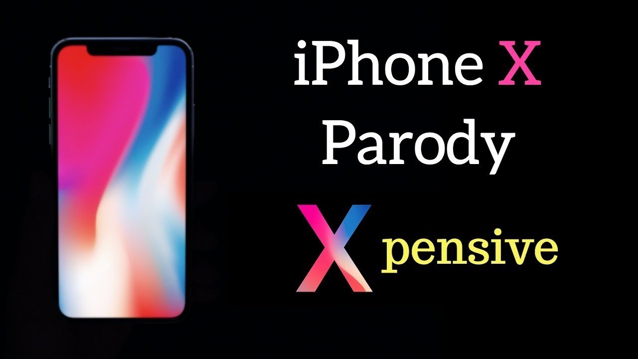 Apple iPhone X Parody