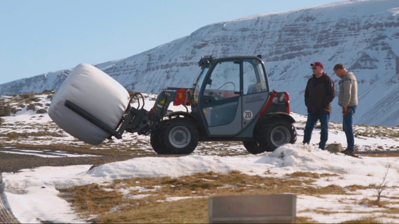 Weidemann – Teleskoplader T4512 Einsatz in Island