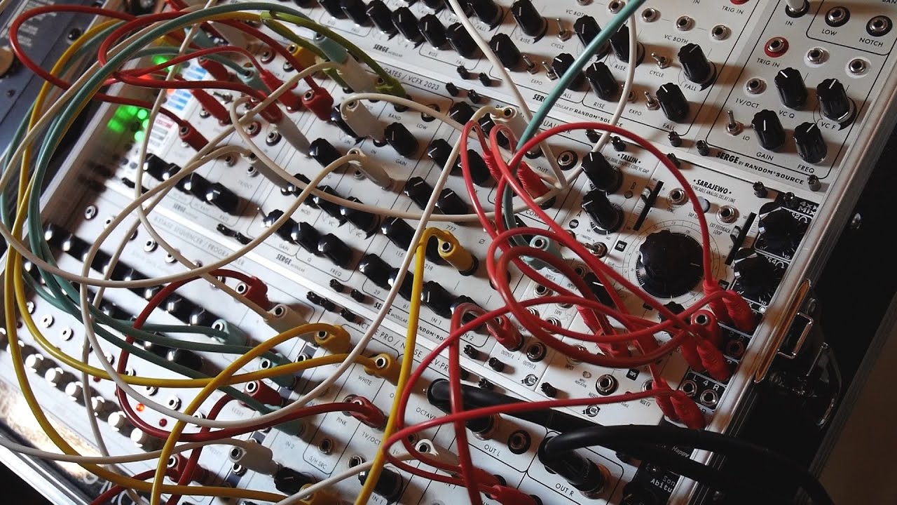 Serge New Gates/VCFX eurorack overdrive beast !