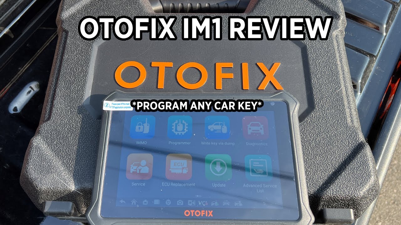 ОБЗОР ПРОГРАММИРУЮЩЕГО УСТРОЙСТВА ДЛЯ АВТОМОБИЛЬНЫХ КЛЮЧЕЙ OTOFIX IM1