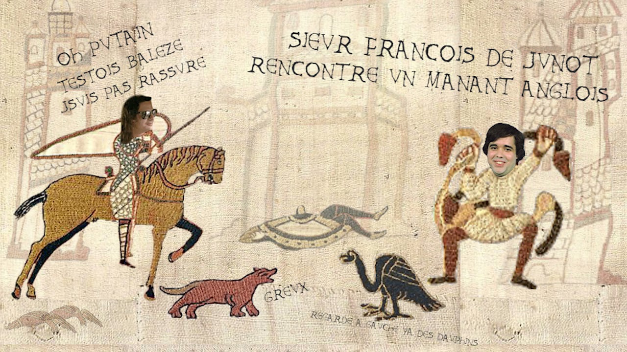 Zambla / François Juno crossover - J'suis pas rassuré / Le paradis (classical/medieval version)