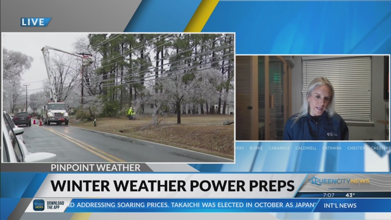 Duke Energy preparing ahead of winter storm