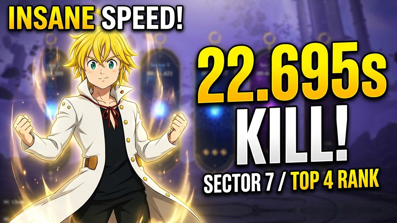 7DS Origin Timespace Junction fast kill sector 7 22:695!Top 4