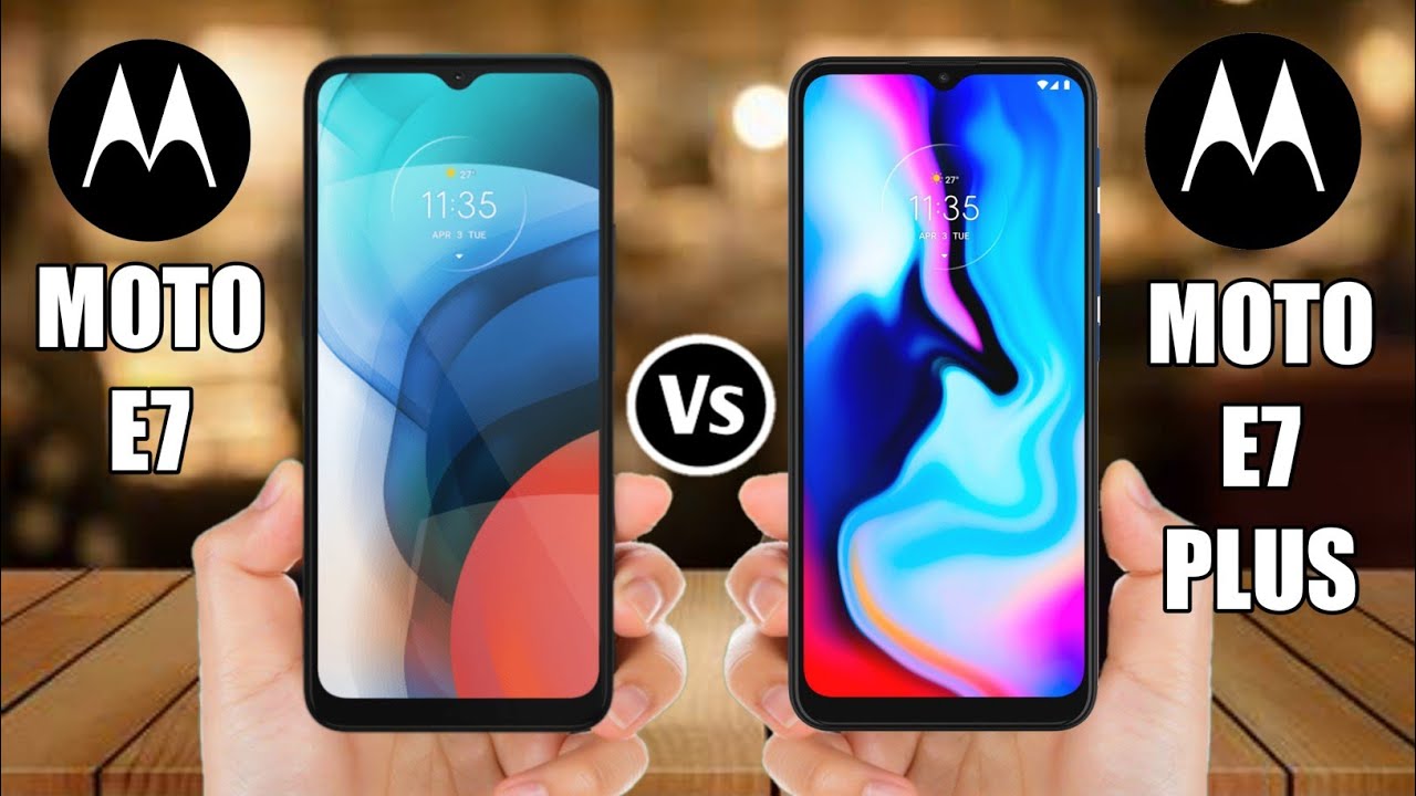 Motorola Moto E7 Vs Motorola Moto E7 Plus
