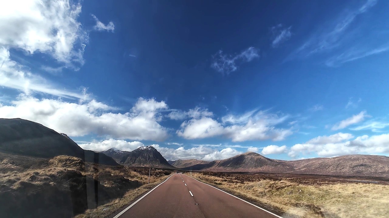 Glencoe Scenic Drive | Tyndrum to Fort William 🏴󠁧󠁢󠁳󠁣󠁴󠁿 Scotland Calm Driving ASMR (No Talking)
