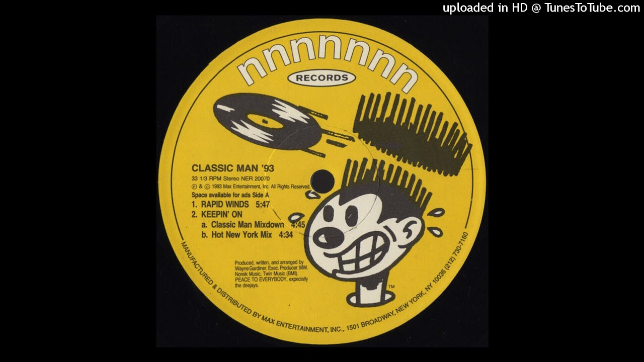 Classic Man '93 – No Mind Games [Nervous Records, 1993]