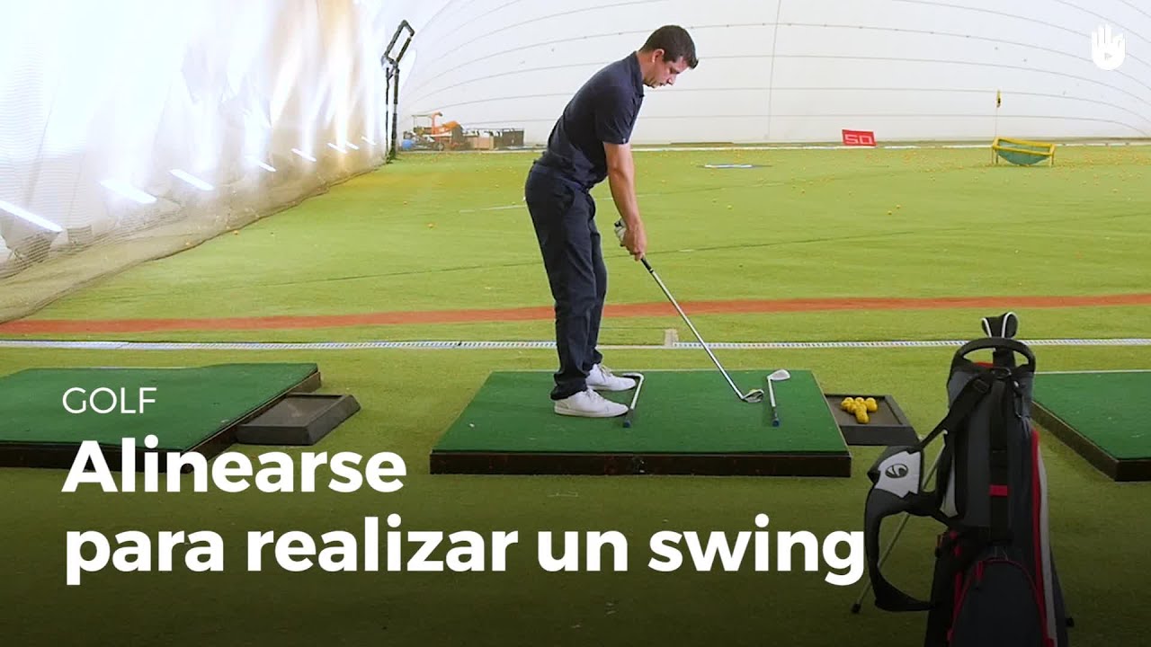 Cómo alinear bien el cuerpo para hacer un swing | Golf