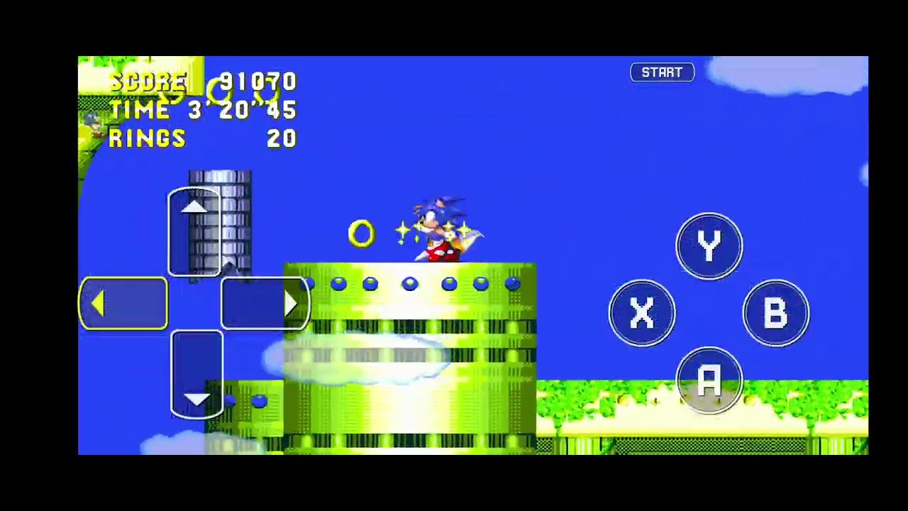 Hidden Palace Zone - Sky Sanctuary Zone and DEG Zone Transition