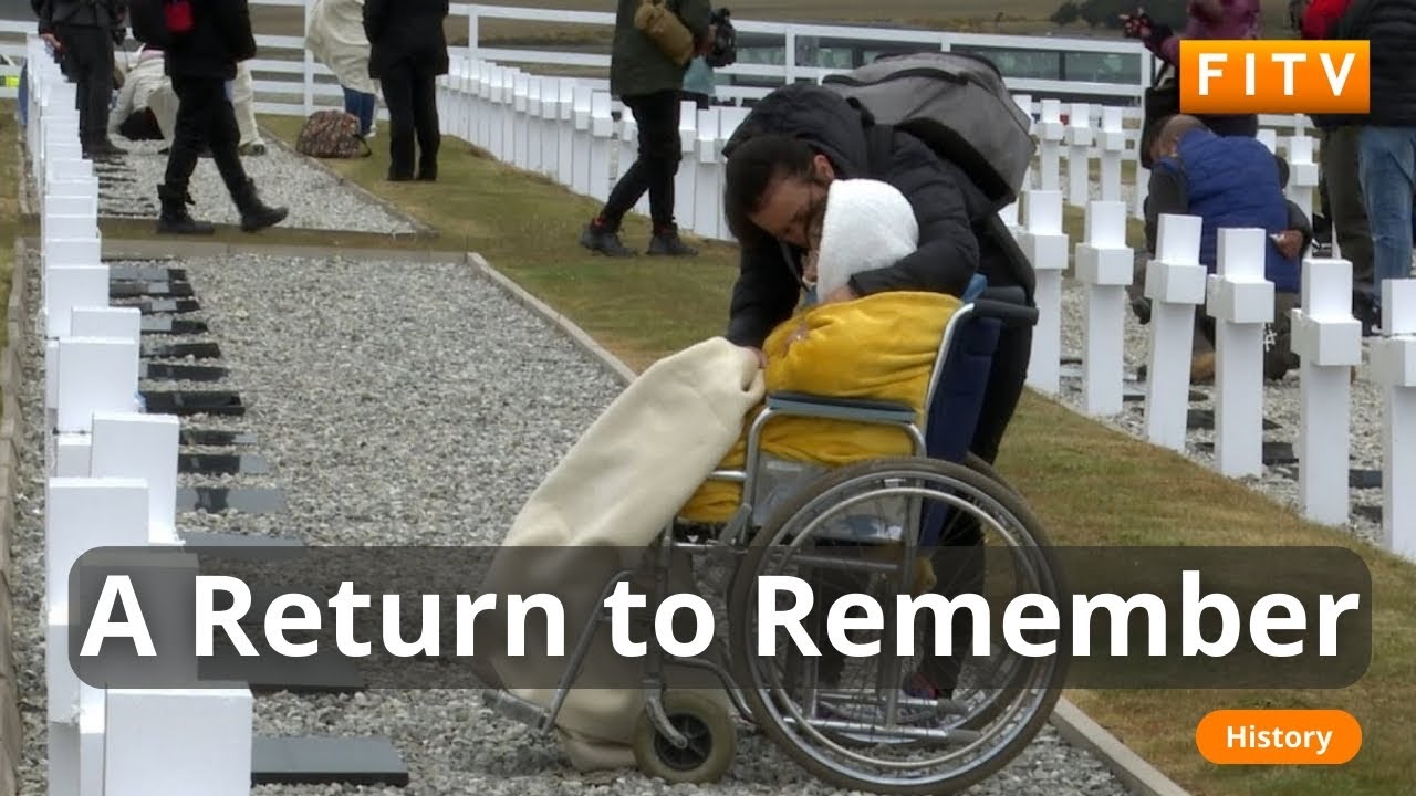 Next of kin of Argentine fallen soldiers visit Falkland Islands