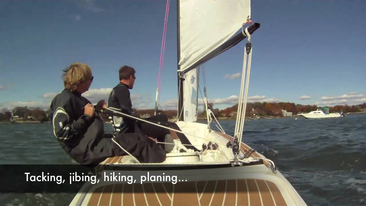 Sailing the Scandinavian Cruiser 20 by Nis Peter Lorentzen and Haye Kesteloo.