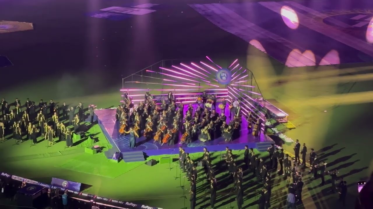 Shreya Ghoshal  Live Performance IPL 2025 | IPL Opening Ceremony 2025 | KKR vs RCB | EDEN GARDENS