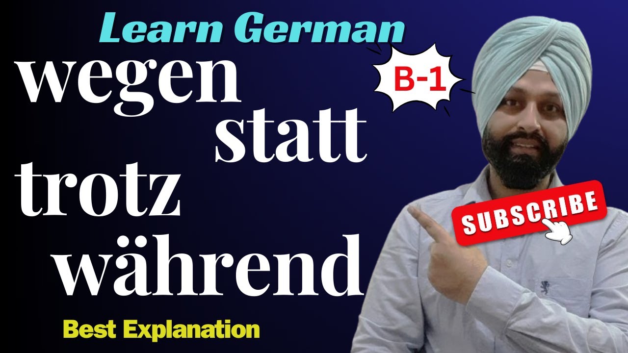Best German Online Classes for Beginners  | Genitiv Prepositions | Grammar German