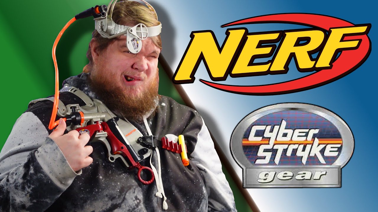 Бластер NERF, который ты носил на ГОЛОВЕ!