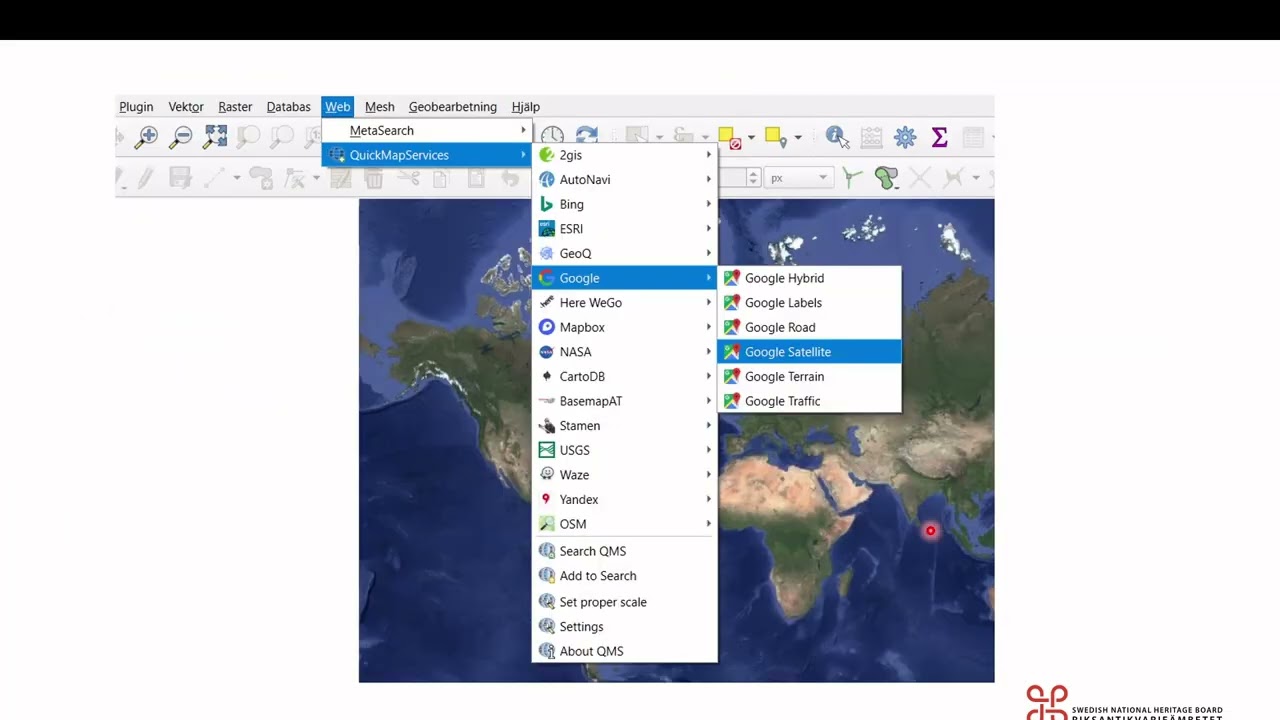 QGIS och plugins