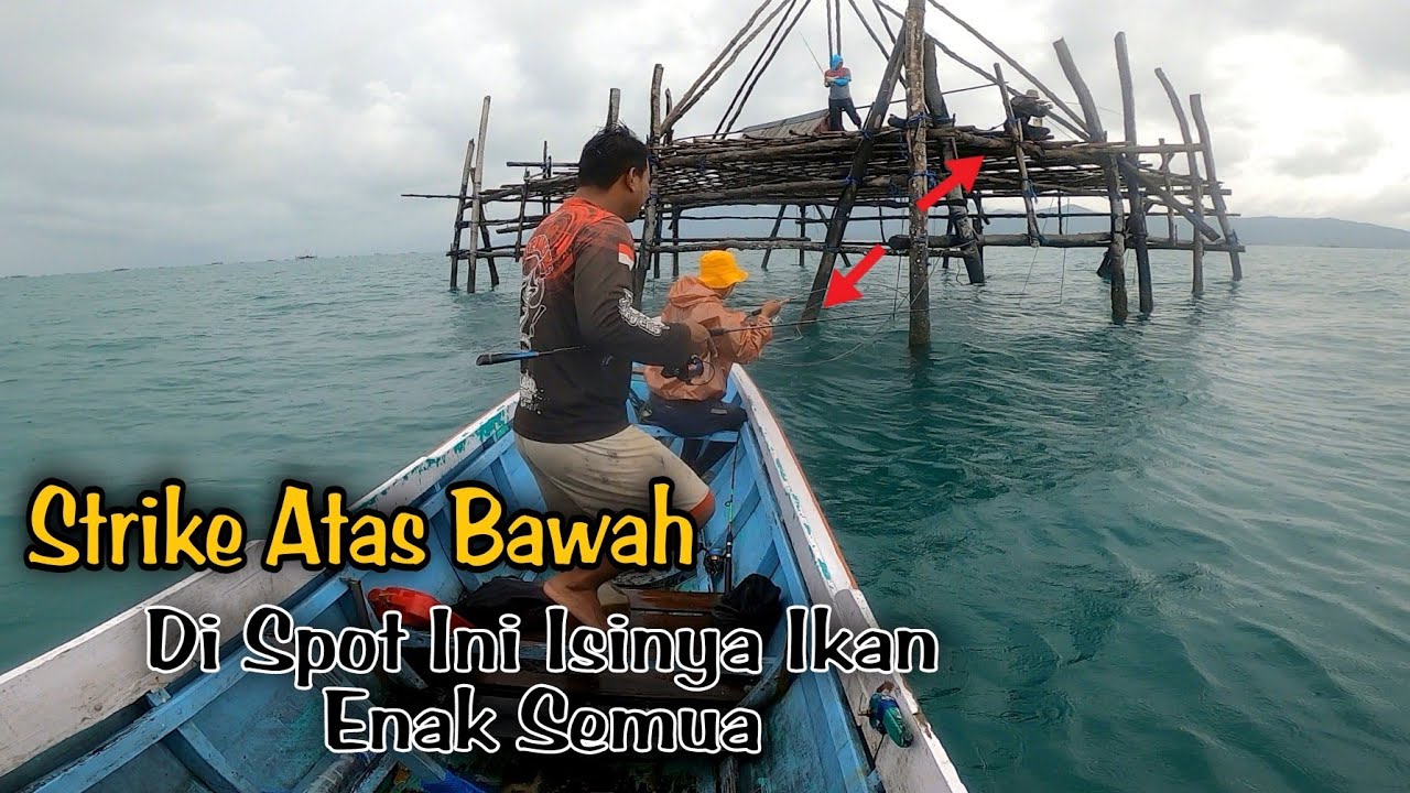 SAAT HARI HUJAN IKAN MALAH TAMBAH GANAS ‼️Mancing Spot Bagan Tancap Kotabaru, Mantaf