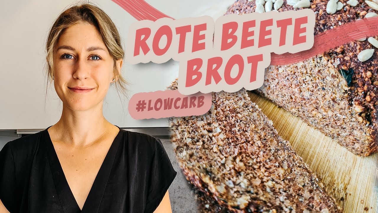 Low Carb Brot - Rote Beete Brot