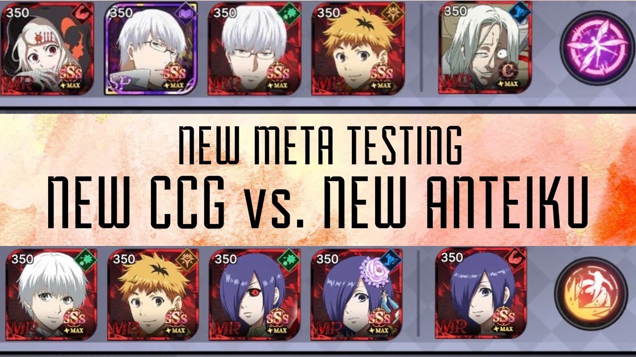 NEW ARIMA CCG ПРОТИВ NEW ANTEIKU | Tokyo Ghoul: Break the Chains