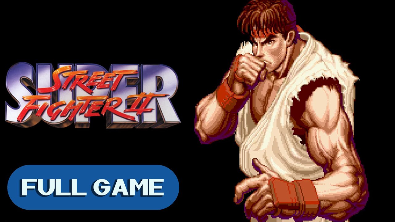 Super Street Fighter II: The New Challengers GENESIS MEGA DRIVE FULL GAME Longplay Gameplay VGL