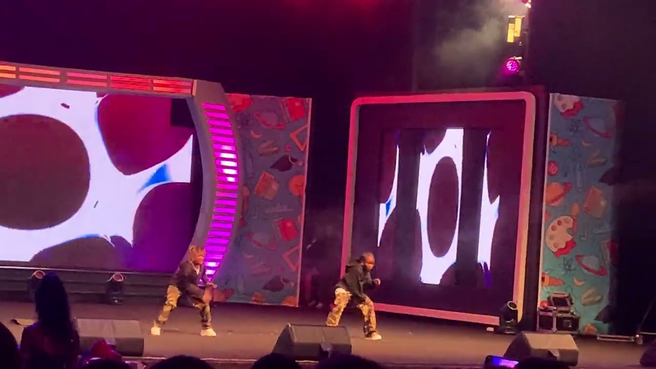 Biscuit and Abigirl performed at National Theatre for tv3 talented kids final
