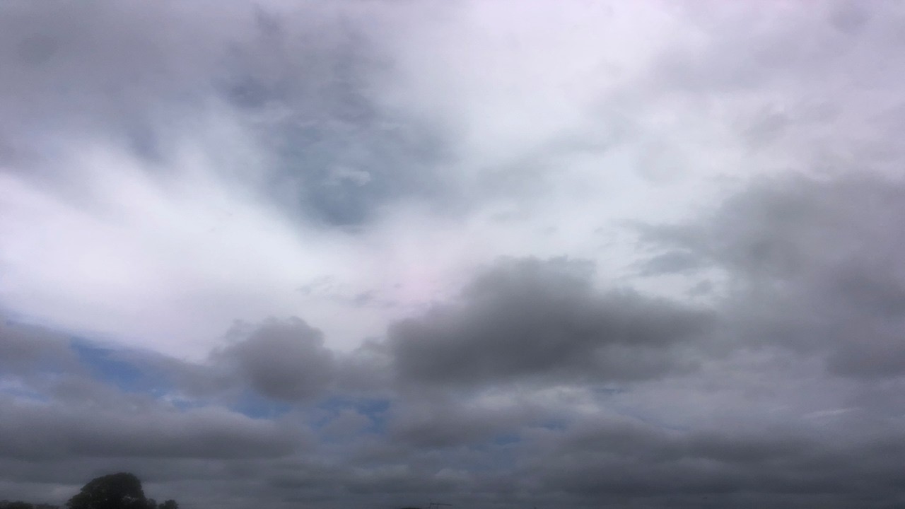 乌云遮不住金光#01(979) , Amazing clouds, Floating clouds, No sound, 14 minutes
