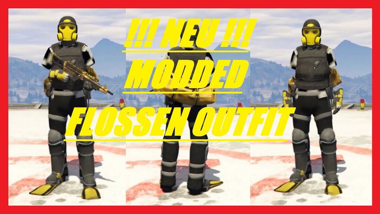 !!!NEU!!!🤩 FLOSSEN OUTFIT GLITCH🤩...für den Mann