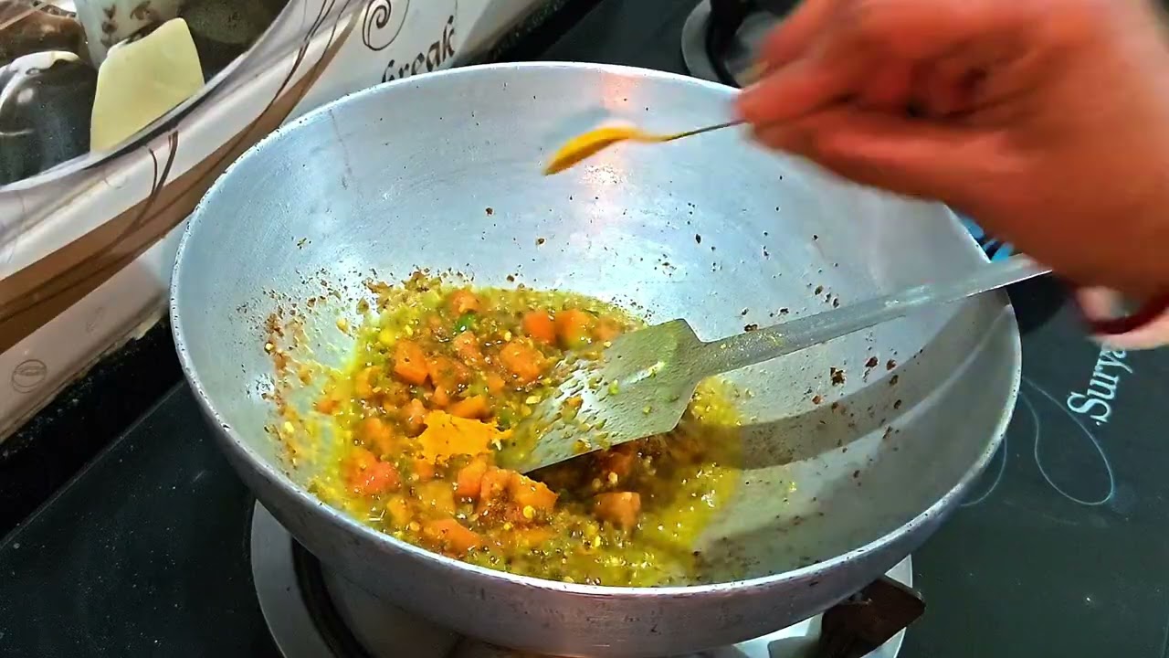 हरे मूंग दाल की  तड़का😋🤤👌