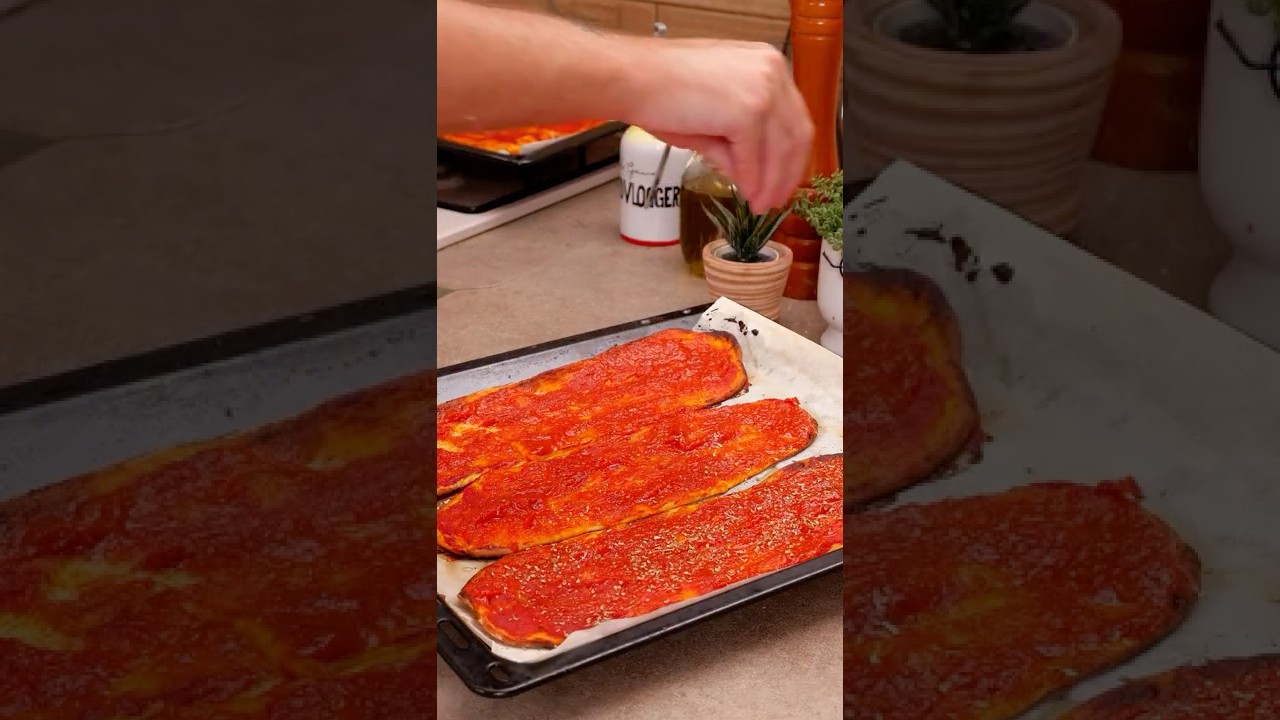 LINGUE DI PIZZA CROCCANTISSIME E FACILISSIME