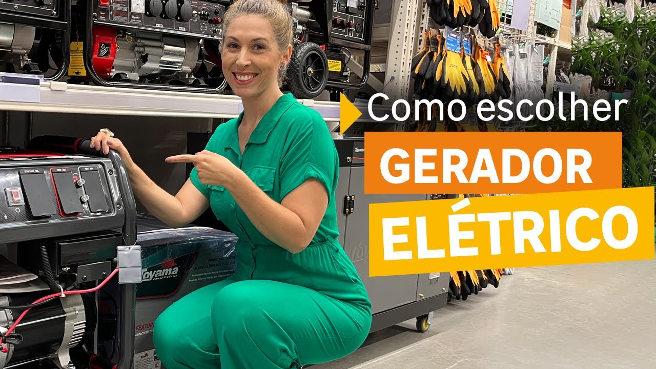 Como escolher gerador elétrico