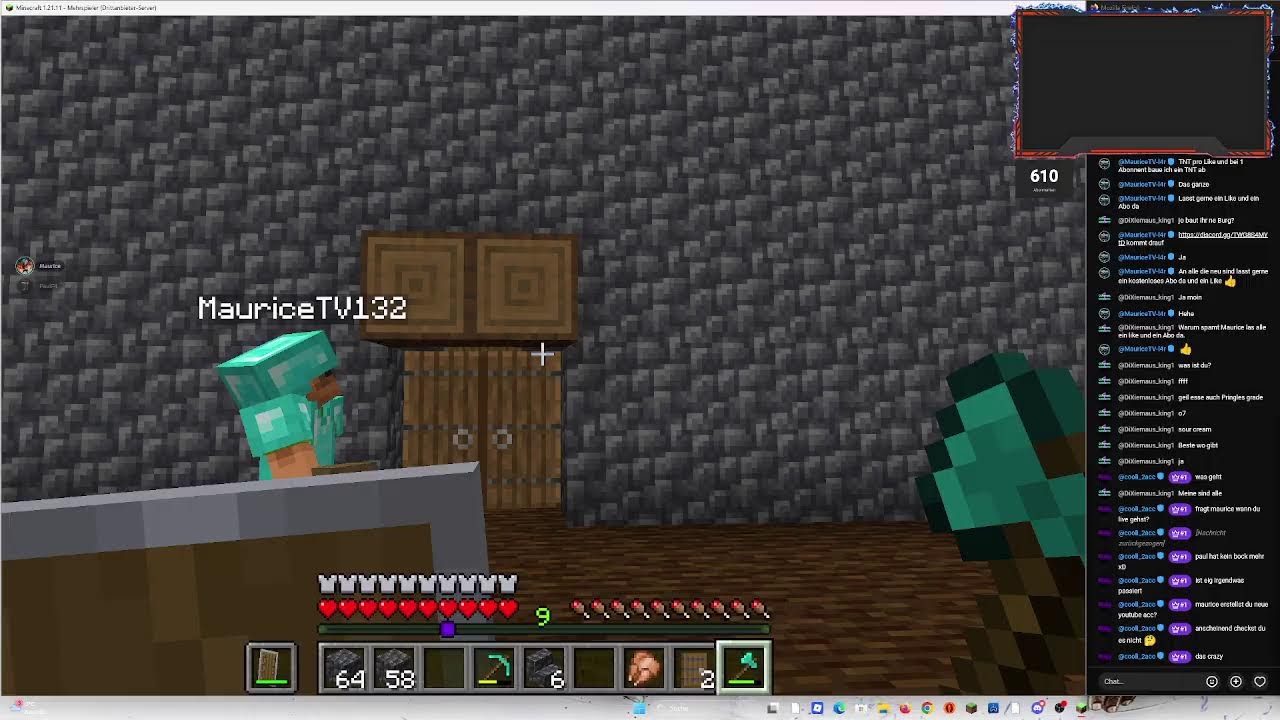 Minecraft mit maurice + Baue eine neue base